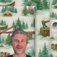 Rustic Christmas Wrapping Paper