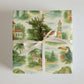 South America Wrapping Paper featuring lush landscapes and exotic wildlife in a beautiful gift wrap design.